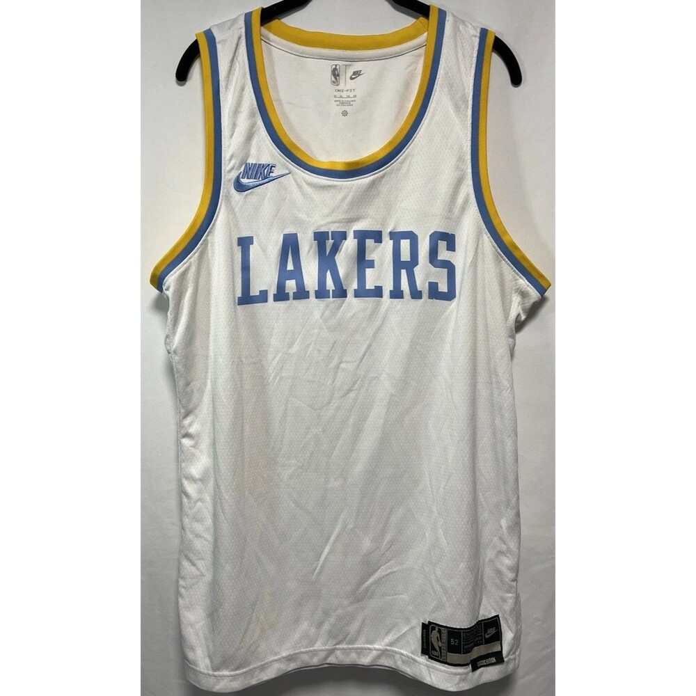 Nike Dri Fit Lakers Classic Edition Swingman Blank Size 52